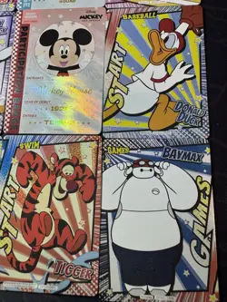 Disney Mickey Mouse Duck 12 x Cards Full Art Manga Card Fun Licensed CCG - Image 4