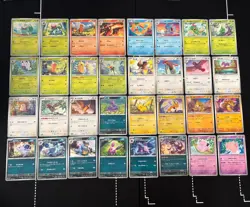 Japanese Pokemon S&V151 Complete Common+ Uncommon + Holo Rare Set (All 153Cards) - Image 2