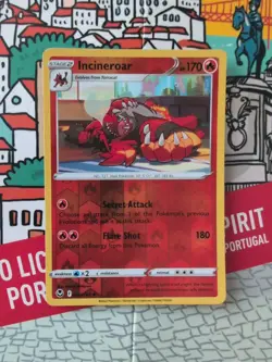 Incineroar 032/195 Silver Tempest Reverse Holo Pokemon Card - Image 1