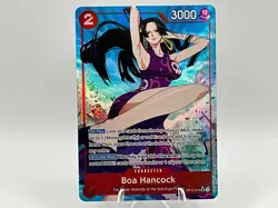 One Piece Card Game Boa Hancock OP12-014 SR (Alt Art) Foil ENGLISH Super Rare NM - Image 1