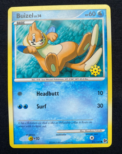 Buizel 61/106 Countdown Calendar Promo Snowflake Stamp Pokemon Card (LP) - Image 1
