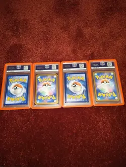 TCG Pokemon Cards Bundle X4 all cards come with red bumpers🔥 - Image 3