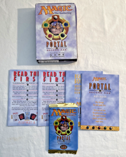 1x Portal Second Age Booster Pack Factory Sealed MTG Magic the Gathering + Extra 742818170291 - Image 1