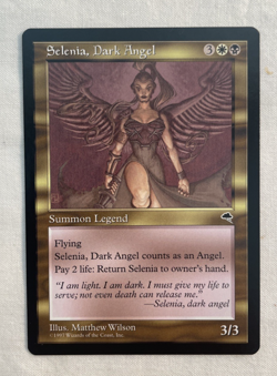 1x Selenia, Dark Angel Tempest MTG Magic the Gathering NM - Image 1