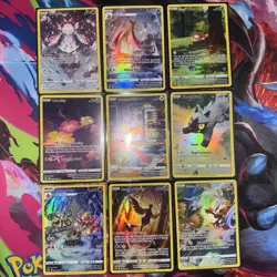 POKEMON TCG LOT OF 9 English Crown Zenith Galarian Gallery Pokemon TCG Mint Lot - Image 2