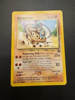 Hitmontop 37/53 Wotc Promo Regular - Vintage Pokemon TCG - Image 1