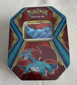 Pokemon Salamence Tin - 3 Booster Packs - Brand New Factory Sealed 2019 - Image 1