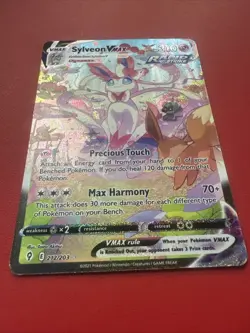 Pokemon TCG Sylveon Vmax SWSH07: Evolving Skies 212/203 Secret Rare - Image 5