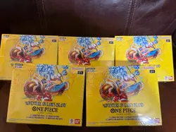 One Piece Adventure on Kami's Island Booster Box OP15-EB04 English NEW Sealed X5 - Image 1