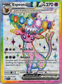 Espeon ex SV: Scarlet & Violet Promo Cards #SVP 175 - Image 1