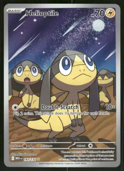 Helioptile 2025 Mega Evolution Illustration Rare Pokemon Card 143/132 (NM) - Image 1