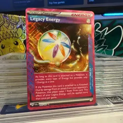 Pokemon TCG Legacy Energy Scarlet & Violet-Twilight Masquerade 167/167 Holo Ace - Image 1