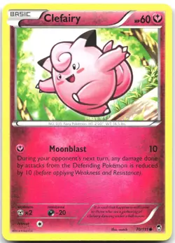 Clefairy 70/111 Common Furious Fists Pokemon Lightly Played - Image 1