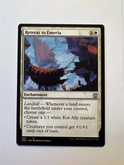 Retreat to Emeria - MTG Zendikar Rising Commander - NM - Image 1