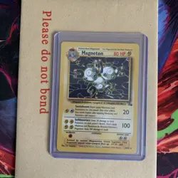 Pokemon TCG Magneton None Holo Rare 26/62 Fossil 1999 WOTC Near Mint NM - Image 1