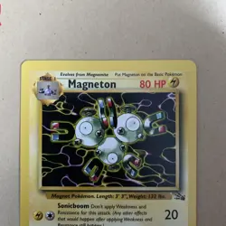 Pokemon TCG Magneton None Holo Rare 26/62 Fossil 1999 WOTC Near Mint NM - Image 3