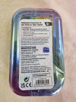 Pokemon Scarlet & Violet - Prismatic Evolutions Mini Tin - DENTED BUT SEALED - Image 2