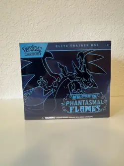 Pokemon TCG Mega Evolution Phantasmal Flames Elite Trainer Box ETB NEW/Sealed - Image 1