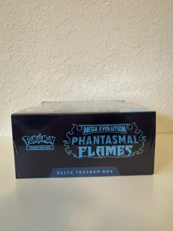 Pokemon TCG Mega Evolution Phantasmal Flames Elite Trainer Box ETB NEW/Sealed - Image 2