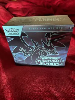 Pokemon x1 Phantasmal Flames (ME02) Elite Trainer Box ETB Factory Sealed - Image 1