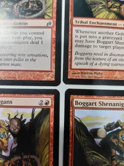 MtG Boggart Shenanigans NM x4 - Lorwyn - Image 2