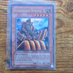 Konami Yu-Gi-Oh! Guardian Sphinx PGD-025 Ultra Rare Rock Effect 1st Ed 1700/2400 - Image 1