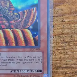 Konami Yu-Gi-Oh! Guardian Sphinx PGD-025 Ultra Rare Rock Effect 1st Ed 1700/2400 - Image 2
