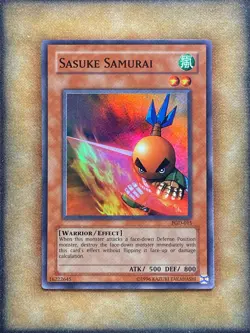 Yugioh Sasuke Samurai PGD-015 Super Rare LP - Image 1
