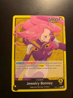 One Piece Carrying on His Will OP13-100 Jewelry Bonney Leader - Image 1