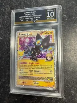 Luxray GL LV.X - 25TH Anniversary celebrations - Pokemon card - Graded 10 - Image 1