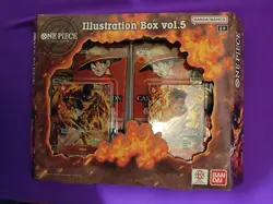 Bandai One Piece Card Game Illustration Box Vol.5 English Booster Promo Ace Sabo - Image 1