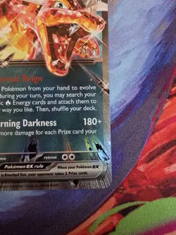 Pokemon TCG Charizard EX Holo Double Rare Card SV Paldean Fates 054/091 - Image 4