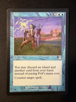 Magic: The Gathering Foil Prophecy Instant Card Lot 2x Bradley Williams Art - Image 2