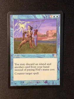 Magic: The Gathering Foil Prophecy Instant Card Lot 2x Bradley Williams Art - Image 4