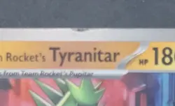 DMG Team Rocket's Tyranitar Pokemon Center Stamp 096/182 Destined Rivals Pokemon - Image 3