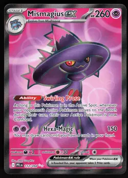 Mismagius ex 112/094 Ultra Rare Phantasmal Flames Pokemon Holo NM - Image 1
