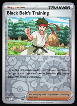Black Belt's Training 144/159 Common Journey Together Reverse Holo NM - Image 1