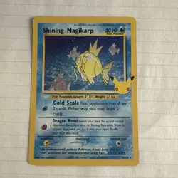 Pokemon Shining Magikarp 66/64 Celebrations 25th Anniversary - Image 1