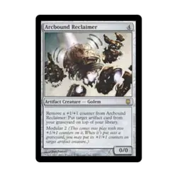WOTC MtG Darksteel Arcbound Reclaimer (R) (Foil) EX - Image 1