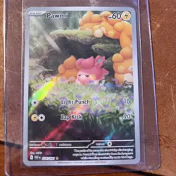 Pokemon Pawmi 226/091 SV: Paldean Fates Holo NM - Image 1