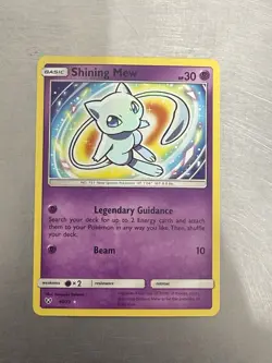 Pokemon Shining Mew, 40/73, Shining Legends, 2017, Shiny Holo - Image 1