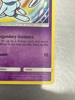 Pokemon Shining Mew, 40/73, Shining Legends, 2017, Shiny Holo - Image 4