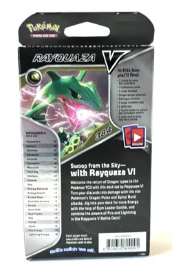 Pokemon TCG Rayquaza V Battle Deck 2021 New In Sealed Box - Image 4