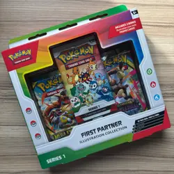 Pokemon First Partner Illustration Collection Series 1 - New & Sealed - Image 1