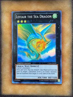 Yugioh Leviair the Sea Dragon CT09-EN018 Super Rare Limited Edition LP - Image 1