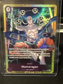 Mamaragan OP15-078 ALT ART SR One Piece Card Game Sky Island AA Near Mint Foil - Image 1