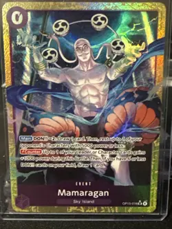 Mamaragan OP15-078 ALT ART SR One Piece Card Game Sky Island AA Near Mint Foil - Image 2