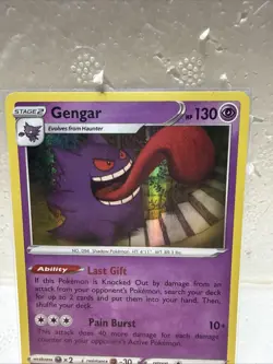 Gengar 57/198 Holo - Pokemon - Swsh06: Sword & Shield - Chilling Reign set. NM - Image 3