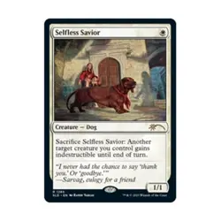 WOTC MtG Magic the Gathering Selfless Savior (R) (Foil) NM - Image 1