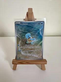 Pokemon Squirtle TCG Illustration Rare Scarlet & Violet 151 Card 170/165 NM/M - Image 1